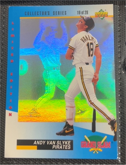 1993 Upper Deck Denny's Grand Slam #19 Andy Van Slyke — front