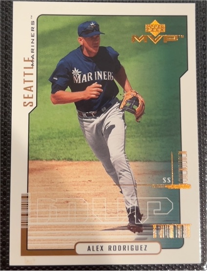 2000 Upper Deck MVP #104 Alex Rodriguez — front