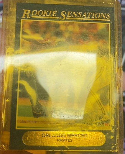 1992 Topps #92 Orlando Merced Rookie Sensations — front