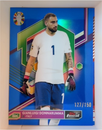 2023 Topps Finest Road to UEFA Euro 2024 #47 Gianluigi Donnarumma — front