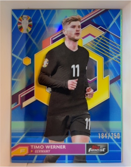 2023 Topps Finest Road to UEFA EURO 2024 #39 Timo Werner — front
