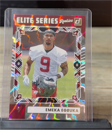 2025 Donruss Football Elite Series Rookies #ESR-EEA Emeka Egbuka — front