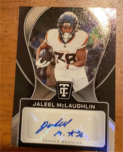 2024 Panini Totally Certified #SIG-JMN Jaleel McLaughlin — front