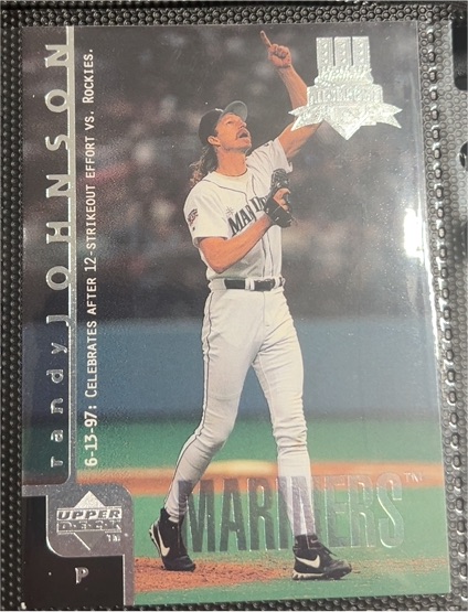 1998 Upper Deck #515 Randy Johnson — front
