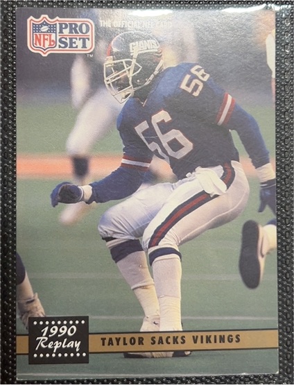 1991 Pro Set #336 Lawrence Taylor — front