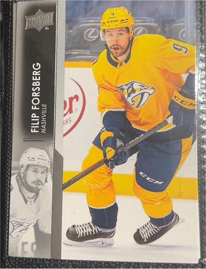 2021-22 Upper Deck #103 Filip Forsberg — front