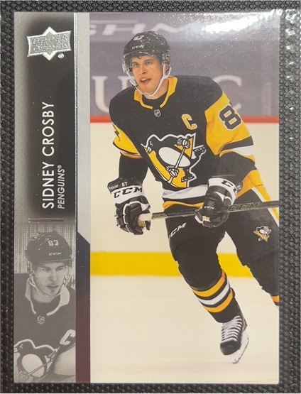 2021-22 Upper Deck #141 Sidney Crosby — front