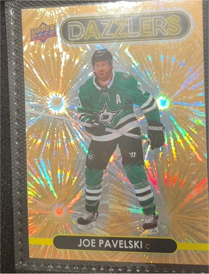 2021-22 Upper Deck Dazzlers #DZ-17 Joe Pavelski — front