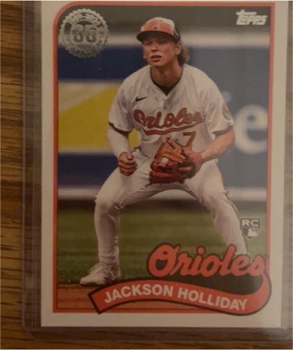 2024 Topps Update #89US-38 Jackson Holliday — front