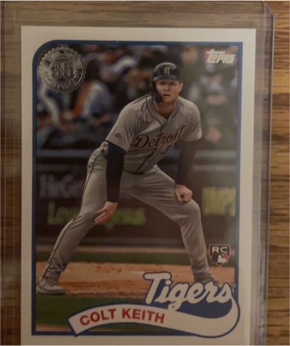 2024 Topps Update 1989 Topps Baseball 35th Anniversary #89US-13 Colt Keith — front