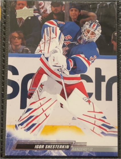2022-23 Upper Deck #123 Igor Shesterkin — front