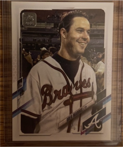 2021 Topps Update #US134 Greg Maddux — front