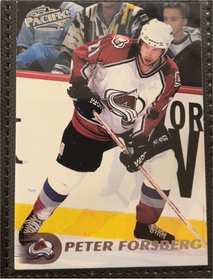 1998-99 Pacific #21 Peter Forsberg — front
