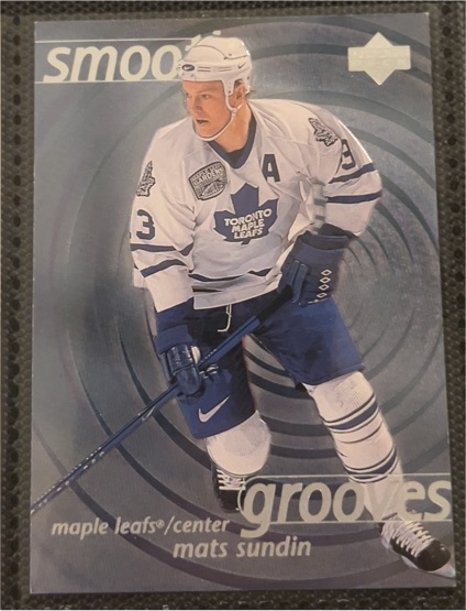 1997-98 Upper Deck Smooth Grooves #SG13 Mats Sundin — front