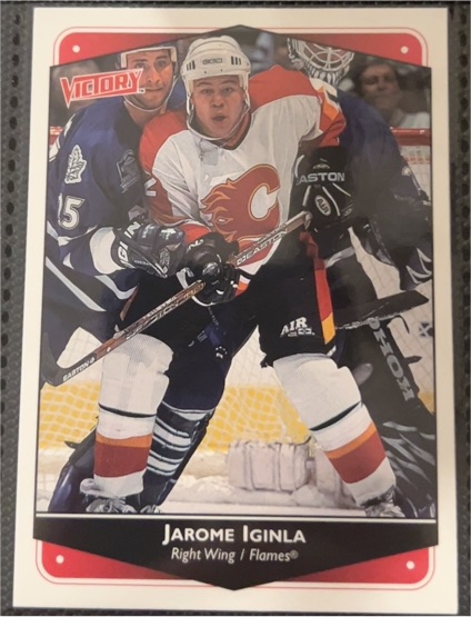 1999 Upper Deck Victory #46 Jarome Iginla — front