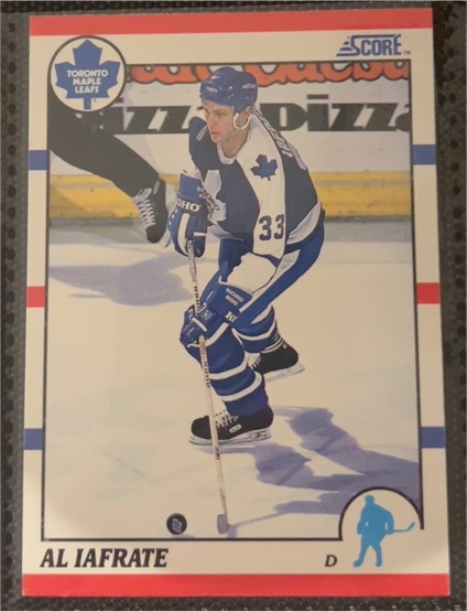 1990-91 Score #195 Al Iafrate — front