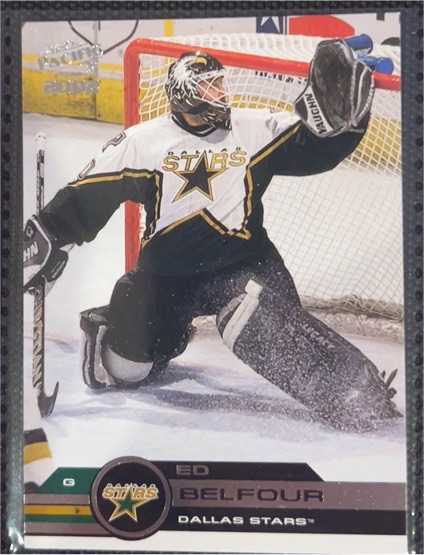 2001 Pacific #122 Ed Belfour — front