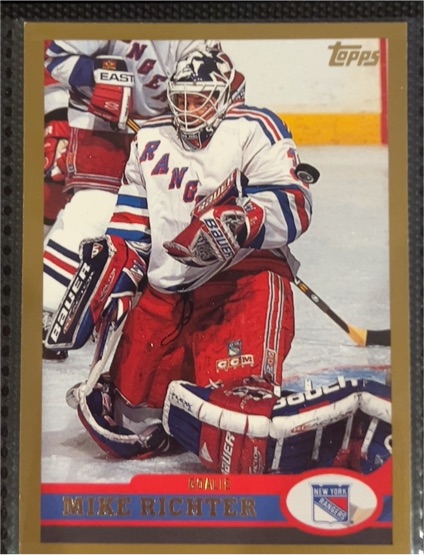 1999-00 Topps #59 Mike Richter — front