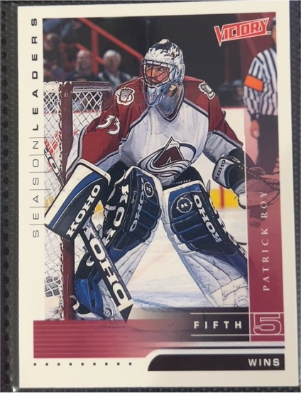1999-00 Upper Deck Victory #350 Patrick Roy — front