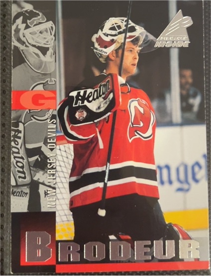 1997-98 Pinnacle Inside #7 Martin Brodeur — front