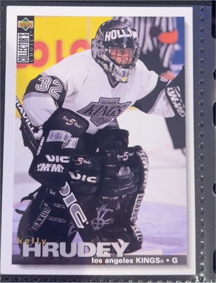 1995-96 Upper Deck Collector's Choice #147 Kelly Hrudey — front