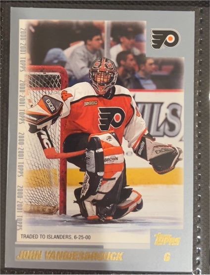2000-01 Topps #6 John Vanbiesbrouck — front