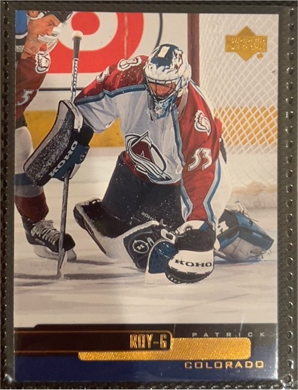 1999-00 Upper Deck #210 Patrick Roy — front
