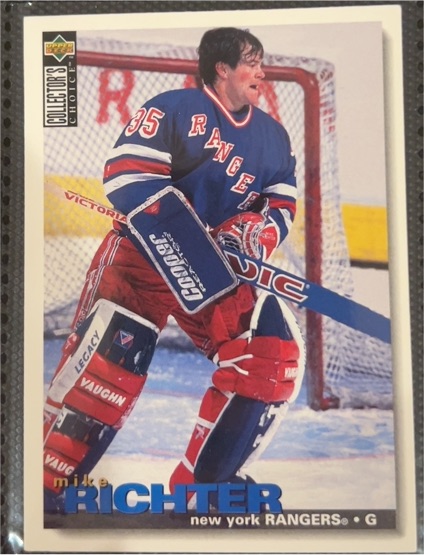 1995-96 Upper Deck Collector's Choice #306 Mike Richter — front