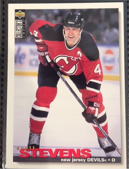 1995-96 Upper Deck Collector's Choice #223 Scott Stevens — front