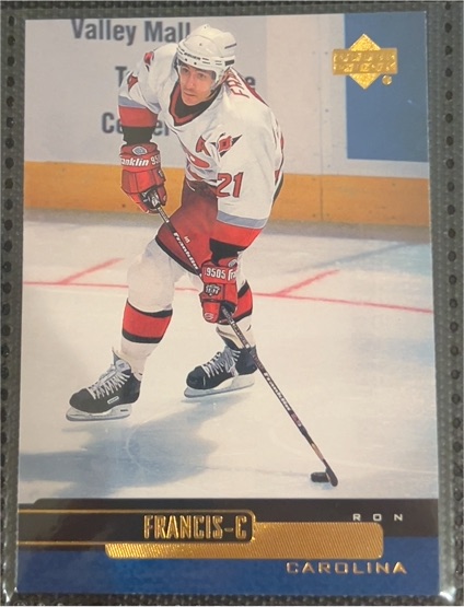 1999-00 Upper Deck #199 Ron Francis — front