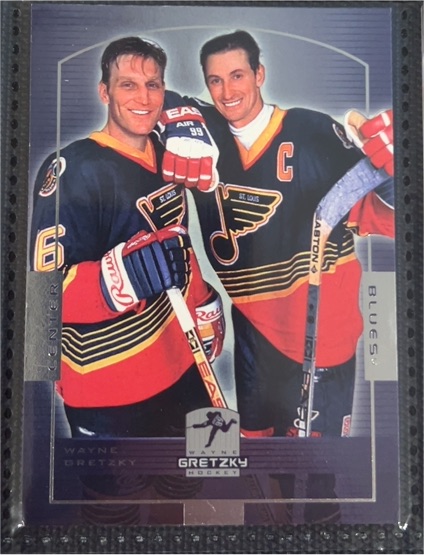 1999-00 Upper Deck #HOF-21 Wayne Gretzky Hall of Fame Career — front