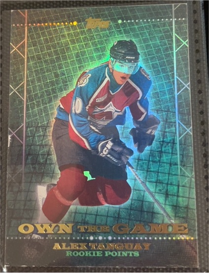 2000-01 Topps Own the Game #OTG22 Alex Tanguay — front