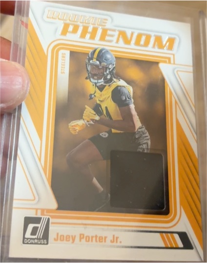 2023 Donruss Rookie Phenom #RPJ-JPOR Joey Porter Jr. — front