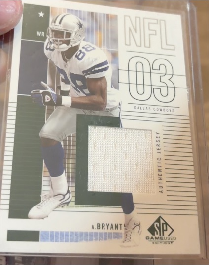 2003 Upper Deck SP Game Used Edition #136 Antonio Bryant — front