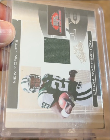2006 Playoff Absolute Memorabilia #RJC-16TE Leon Washington — front