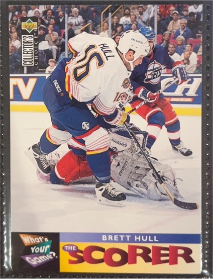 1995-96 Upper Deck Collector's Choice #364 Brett Hull — front