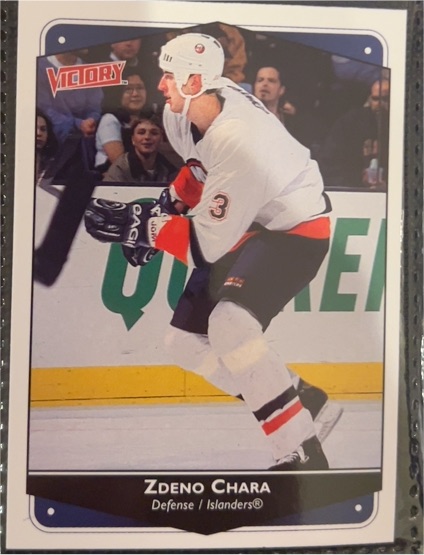 1999 Upper Deck Victory #Zdeno Chara — front
