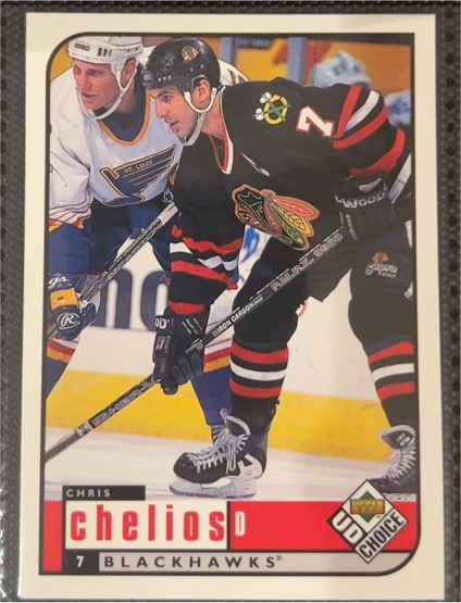 1998-99 Upper Deck UD Choice #46 Chris Chelios — front
