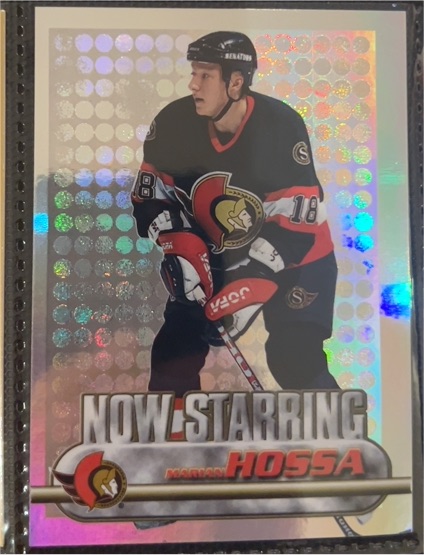 1999-00 Topps Now Starring #NS2 Marian Hossa — front