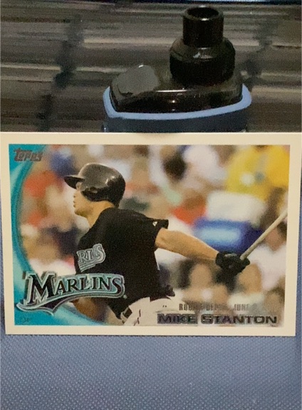 2010 Topps Update #US-327 Mike Stanton — front