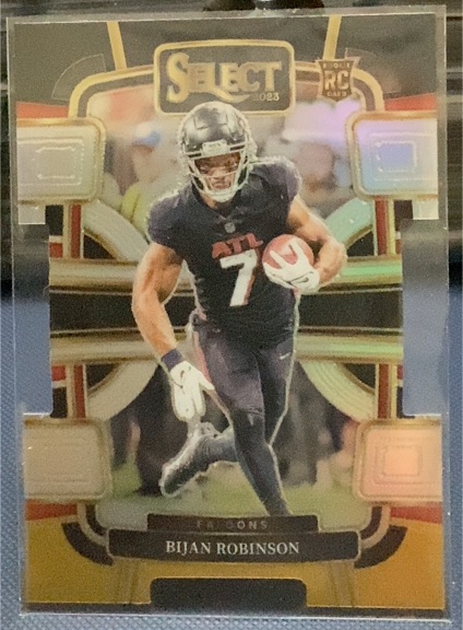 2023 Panini Select #4 Bijan Robinson — front
