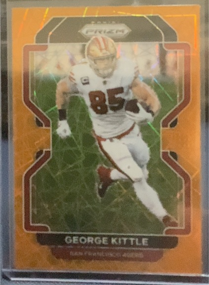 2021 Panini Prizm #54 George Kittle — front