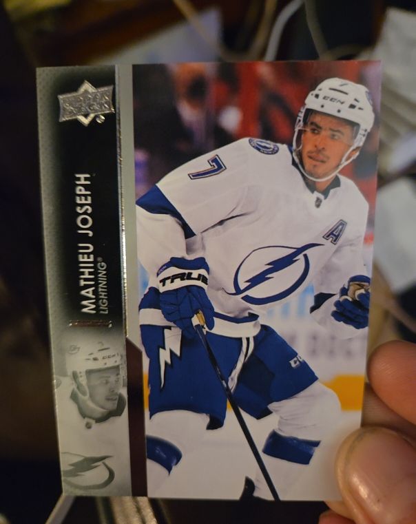 2021-22 Upper Deck Series 2 #410 Mathieu Joseph — front