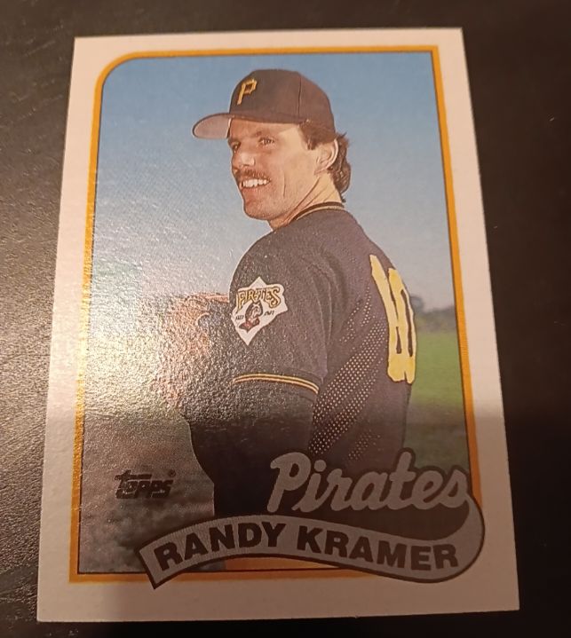 1989 Topps #522 Randy Kramer — front
