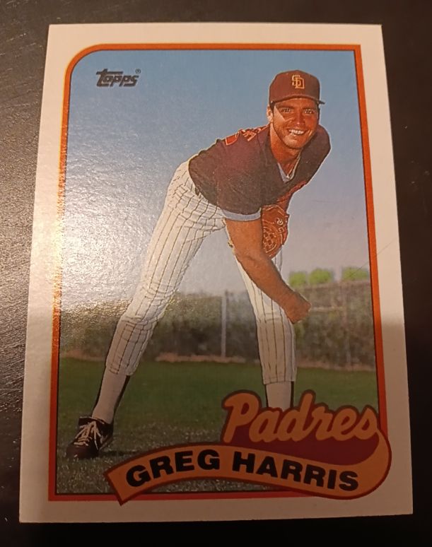 1989 Topps #194 Greg Harris — front
