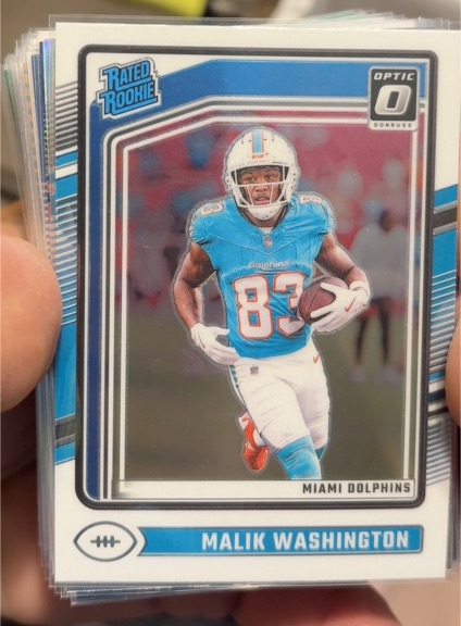 2024 Panini Donruss Optic #272 Malik Washington — front
