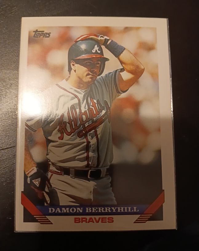 1993 Topps #306 Damon Berryhill — front