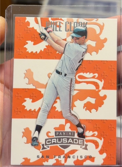 2025 Panini Crusade #84 Will Clark — front