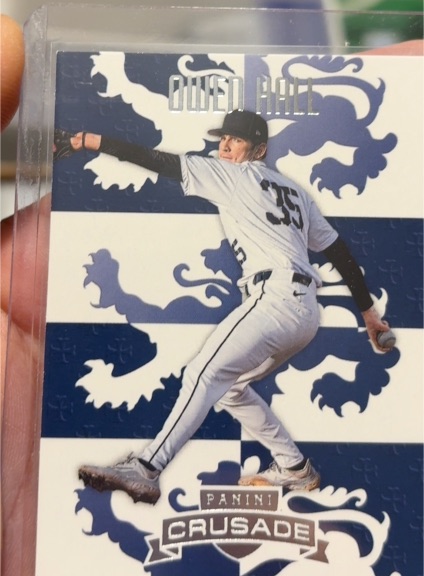 2025 Panini Crusade #3689 Owen Hall — front