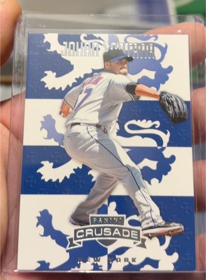 2025 Panini Crusade #157 Johan Santana — front